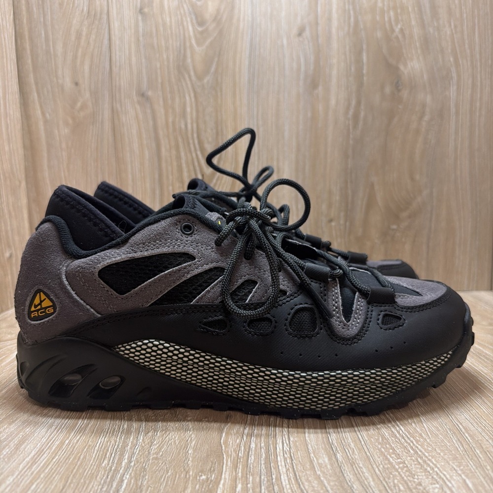 Nike ACG Air Exploraid Light Graphite Grey Gold Black Shoes Size 7 FV2925-001